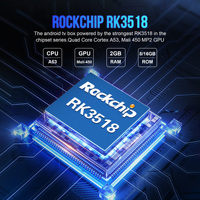 Décodeur Réseau Mortal T1 Ultra 8K Ultra DUAL UI Android 14 Rockchip RK3518 Quad Core 2 Go RAM 8 Go ROM Wi-Fi 6 Puissant Boîtier IPTV