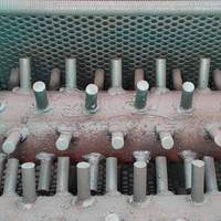 Granulateur à double rouleau avec moteur - Granulation à sec, construction en acier allié, haute productivité, capacité de 1 à 3 t/h