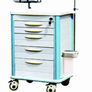 (MS-T530A) Chariot médical d'urgence pour soins infirmiers, chariot en ABS - Product Image 1