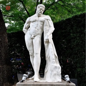 Ngoài trời Tay Chạm Khắc Đá tự nhiên cuộc sống Kích thước Marble MARS điêu khắc cổ điển Roman hình tượng - Product Image 4