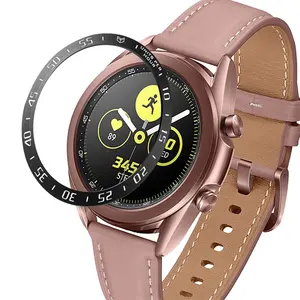 อลูมิเนียมสแตนเลสนาฬิกาสมาร์ทฝาแหวนสำหรับ Samsung Galaxy นาฬิกา3 Watch3 41มิลลิเมตร45มิลลิเมตร