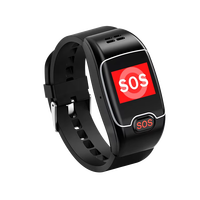 Montre connectée portable L58 avec suivi de santé, GPS 4G, BLE 5.0, fréquence cardiaque, SpO2 et surveillance de la température, compatible avec le roaming mondial