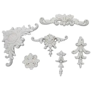 Factory polyurethane PU foam ornaments accessories for ceiling and wall