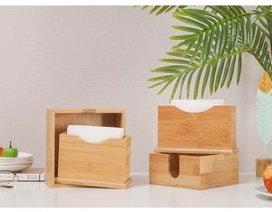 Holesale Bamboo able enterentrepieza issue problema older mayor para Restaurant Hotel ooden apapkin ttand - Product Image 2