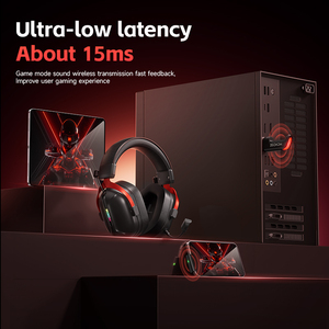 <strong>MCHOSE</strong> <strong>S9</strong> Hunting Game Headset Lightweight 2.4G/ Blue Tooth Wireless Wired Three-Mode Design With Type-C Interface - Product Image 5