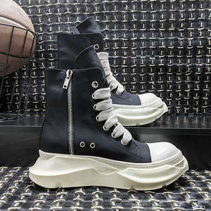 Женская парусиновая обувь на толстой подошве - Product Image 3