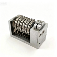 Máquina Numeradora Romana de 6 Dígitos 4x8, Numeración Inversa, No se Hunde, Tamaño 37x18x26mm