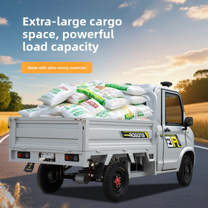 Camioneta de 4 Ruedas en Oferta, Camión Volquete con Motor de 2000W y 100km de Autonomía para Pasajeros, Mini Camión Compacto - Product Image 2