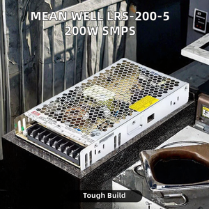 Alimentation industrielle Mean Well LRS-200-5 1U économique 40A 200W SMPS à découpage, livraison aux États-Unis via DDP - Product Image 2
