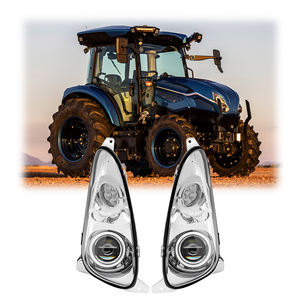 <span class=keywords><strong>Phare</strong></span> <span class=keywords><strong>LED</strong></span> à faisceau d'inondation large haut-bas pour tracteurs NH série T 45W puissance 6500K température de couleur nouvel aluminium <span class=keywords><strong>agricole</strong></span> R/L - Product Image 4