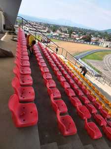 HDPE Blow Molded <b>Bucket</b> <b>Stadium</b> <b>Seats</b> Anti UV Outdoor Foldable Grandstand Spectator <b>Chairs</b> - Product Image 4