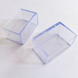 Hanzhe Transparent Pvc Tube Sleeve 20x40 Non Slip Wear Resistant Furniture Leg Protection Pad - Product Image 2