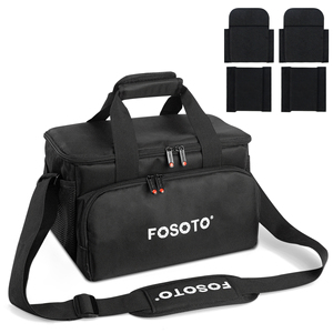 Sac <span class=keywords><strong>Photo</strong></span> FOSOTO pour Appareil Reflex Numérique et Vidéo, Étanche et Tendance, Étui de Protection pour Objectif Canon <span class=keywords><strong>Nikon</strong></span> Sony - Product Image 1