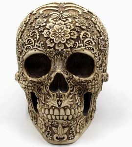 卸売カスタムANYWAYブランドゴシックホームオフィスデコレーションリアルな手彫り樹脂工芸品アニマル柄スケルトンハロウィン - Product Image 3