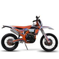 450CC Water Cooled Off-Road Motorcycle Gas Dirt Bike 6-Speed Electric Start CNC Aluminum Parts Adult Racing Motorcycle