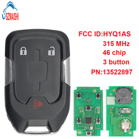 SZMAISHI Clé Intelligente de Voiture à 3 Boutons 315MHz avec Puce ID46 pour G-M-C Acadia Terrain 2017-2020 FCCID:HYQ1AS PN:13508276