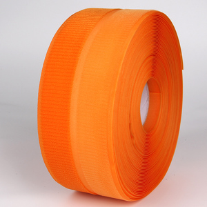 Tùy Chỉnh Thân Thiện Với Môi Hai Mặt Cùng Một Bên Móc Và Vòng Lặp Băng Tự Dính Màu Cam Có Thể Tháo Rời Cho Cáp Bảo Vệ Sleeving - Product Image 2