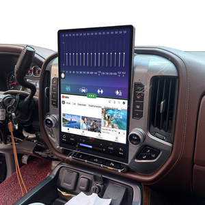 จอแนวตั้ง Gerllish ขนาด 15 นิ้ว สำหรับรถยนต์ GMC Sierra Chevrolet Silverado ปี 2014-2019 เครื่องเล่นมัลติมีเดียในรถยนต์ วิทยุ สเตอริโอ ระบบแอนดรอยด์ พร้อมระบบนำทาง GPS - Product Image 6