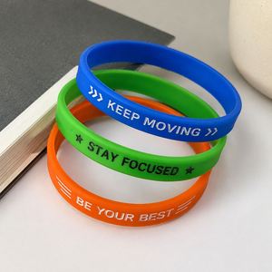 Wholesale Customized <b>Festival</b> Rubber <b>Bracelet</b> Silicone Wristband for Business Promo Gift Custom Event Wristbands - Product Image 3