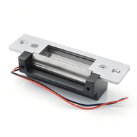 Serrure électrique robuste conforme à la norme ANSI, série NO/NC réglable, 12/24V, force de maintien de 1000 kg