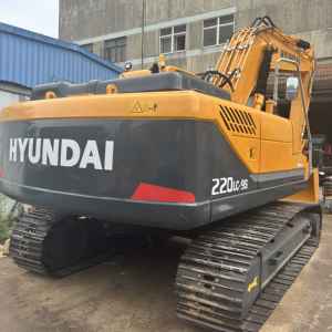 Excavatrice à ramper Hyundai 220 d'origine coréenne d'occasion fabriquée - Product Image 5