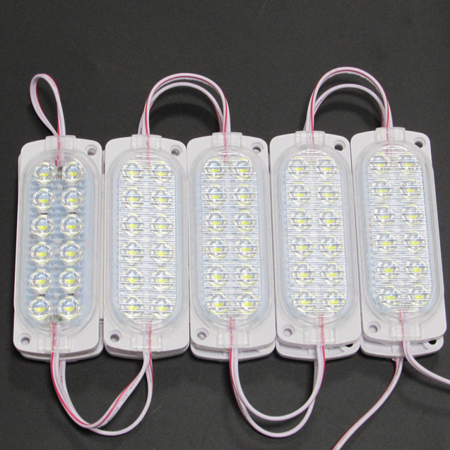 12v 3 Light Sign Lens 1.5w Modulo De Led Mini Smd Led Module Injection 2835 Led Modules