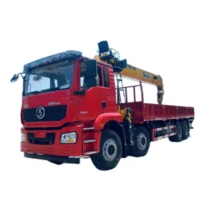 Shacman ISUZU dongfeng faw HOWO 8x4 cần cẩu thao tác 14 tấn xe tải gắn cẩu để bán với giá phù hợp