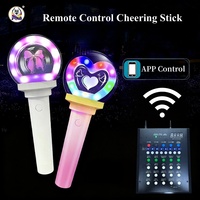 Barra de Luz LED con Control Remoto, Recargable por USB, Personalizable, Colorida, para Conciertos, Fiestas y Eventos
