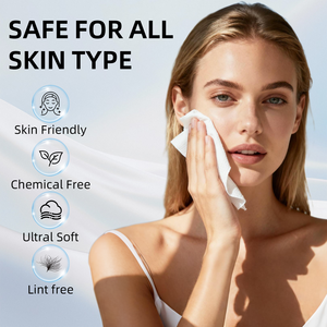 Pulisci la pelle XL usa e getta per il viso salviettine asciutte per la pelle sensibile non tessuto tecnico - Product Image 6