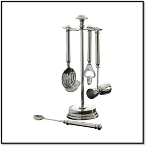 ชุดเครื่องมือบาร์พร้อมชุดเครื่องมือบาร์โลหะสแตนเลสขัดเงาสำหรับใช้ในบ้านบาร์และร้านอาหารราคาไม่แพง - Product Image 2