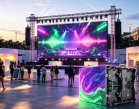 Pantalla LED para Exteriores (500x500mm 500x1000mm) Pantalla de Alta Definición (P2.976 P3.91 P4.81) Pantalla de Alquiler para Escenarios IP65