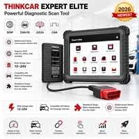 Escáner de Diagnóstico OBD2 de 10 Pulgadas para Autos/Camiones/Vehículos Eléctricos THINKCAR EXPERT ELITE 391 394 399 Compatible con CAN-FD DoIP J2534