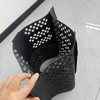Geocelda de HDPE Negra de 4 Pulgadas de Profundidad, Ecológica y Duradera, con Garantía de Más de 5 Años, para Muros de Contención, Estabilización de Caminos, Patios y Pasillos