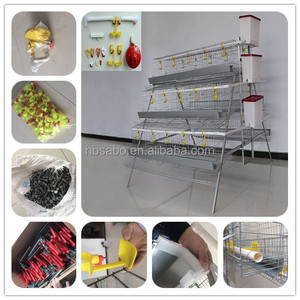 Nuove Gabbie per Polli SABO-128 Zincate a Caldo, Sistema di Abbeveraggio Automatico, Raccolta Uova, Capacità 120 Polli - Product Image 2