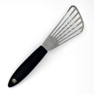 New Slotted Turner <strong>Fish</strong> Drain <strong>Spatula</strong> Shovel Professional Stainless Steel Wholesale Cheap Kitchen Cooking BBQ Tools <strong>Spatula</strong> - Product Image 2