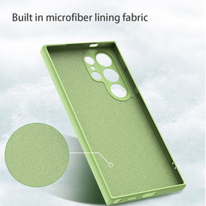 Гибкий прямой ТПУ силиконовый чехол для сотового телефона <span class=keywords><strong>Samsung</strong></span> <span class=keywords><strong>Galaxy</strong></span> S24 S23 Ultra S22 Plus S21 задняя крышка с подушкой из микрофибры - Product Image 3