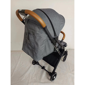 <span class=keywords><strong>Poussette</strong></span> bébé pliable 3 en 1, directement de l'usine, avec capot intégral en maille, amortisseurs sur les quatre roues, ceinture de sécurité à cinq points sécurisée, en plastique - Product Image 4