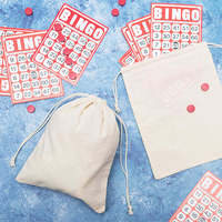 Sac à poussière en toile de coton réutilisable et écologique de haute qualité avec logo imprimé personnalisé - Emballage cadeau portable