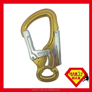 Mousqueton en alliage d'aluminium à double action (anodisé) Fabricant OEM/ODM Taïwan 25kN 26mm 120g - Product Image 5