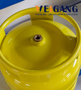 Piccola cucina domestica da 6 chilogrammi <span class=keywords><strong>bombole</strong></span> di Gas di petrolio liquefatto gpl a bassa pressione materiale in acciaio esportazione a Ghana - Product Image 4