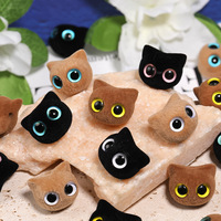 Perles en forme de chat moelleuses en gros pour la fabrication de chaînes de téléphone DIY
