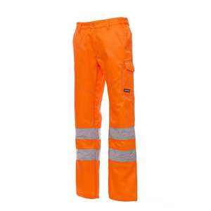 Pantalones de zapatos de seguridad de alta visibilidad amarillos de talla XL para entornos de alta visibilidad - Product Image 1
