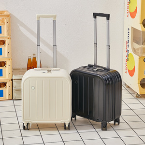 2025 nouveau 18 \ "unisexe embarquement bagages cosmétique <span class=keywords><strong>sac</strong></span> voyage chariot valise ensemble PC matériel Spinner roulette TSA serrure école utilisation - Product Image 2