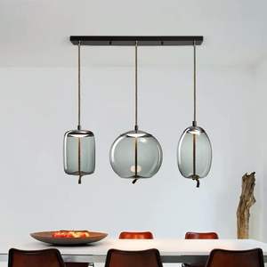 Lampes suspendues, design nordique, décoration, lustre en verre, <span class=keywords><strong>lampe</strong></span> suspendue <span class=keywords><strong>de</strong></span> cuisine, luminaire <span class=keywords><strong>suspendu</strong></span>, luminaires - Product Image 4