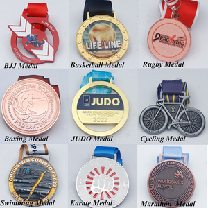 Medalla de Baile de Blackpool Personalizada al por Mayor del Fabricante, de Esmalte Suave y Duro Vintage con Cinta - Product Image 5