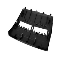 Panneau central du tableau de bord pour Nissan Tiida 68414-ED50C en plastique ABS, semi-assemblé, pour garniture intérieure de voiture