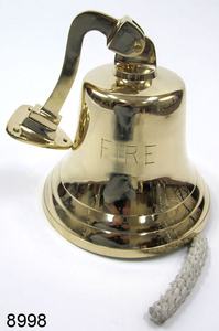 Campana Náutica de Latón para Lado de Barco, Artesanía de Metal Antigua, Campanas Náuticas de Latón, Campana Decorativa de Metal para Montar en la Pared - Product Image 3