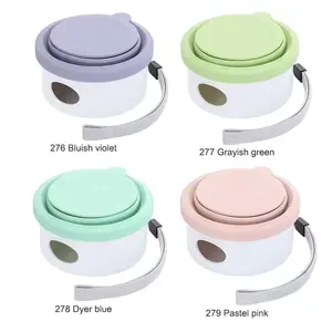 Outdoor 3 in 1 Silicone Pet Bowl Poop Bag Dispenser Accessories Drinking Eating Feeder Cup Dog Water Bottle With Food Container