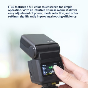 Flash pour appareil photo Godox IT32, mode TTL, déclencheur sans fil, Speedlite avec filtre de déclenchement magnétique pour Sony, Canon, Nikon, Fuji, Olympus - Product Image 2