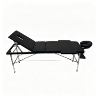 Fournisseur en gros de lits de massage multifonctionnels en acier inoxydable et tables de massage spa pliables en trois parties